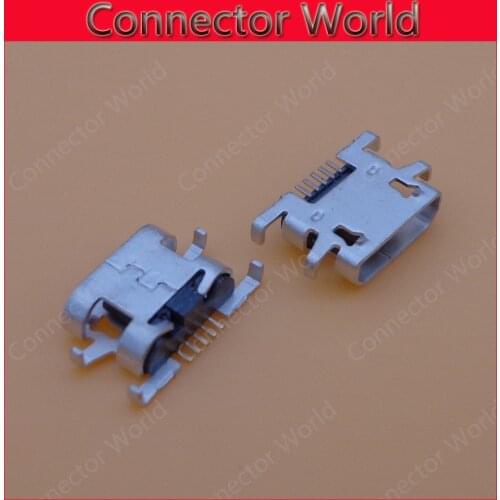10pcs/lot new micro mini USB female Charging Port jack socket Connector replacement repair parts for doogee x5 pro mobile 5pin