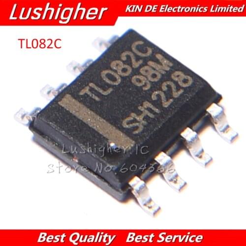 100PCS TL082C SOP-8 TL082 SOP TL082CDR SMD