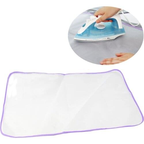 2Pcs High Temperature Ironing Cloth Protective Insulation Pad Household Ironing Mat Anti-scalding Pressing Pad Board Mesh Cloth