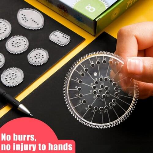 28Pcs Reusable Spirograph Drawing Toy Set Gears Wheel Painting Accessories Easy to Use Best Price