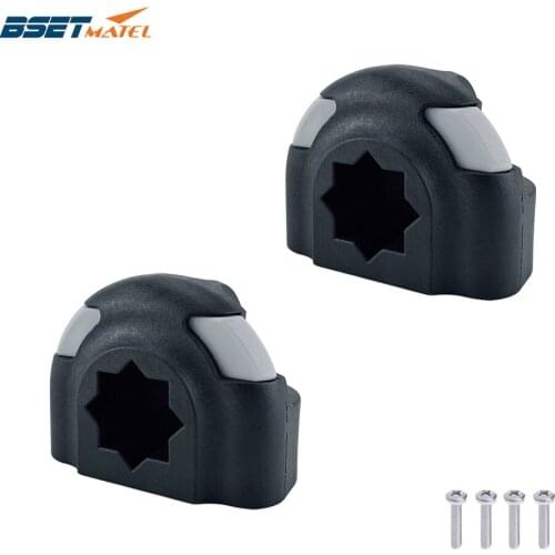 2X Kayak Boat Sea Fishing Rod Support Holder Rack Mount Base Pole Tackle Kit Accessory for Fishing Rowing Boats Canoes Sailboats