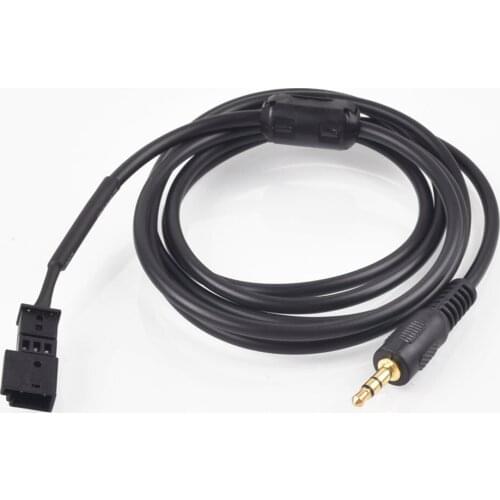 3 Pin 3.5mm Jack AUX Adapter Radio Interface Cable MP3 For BMW E39 E46 E53 X5