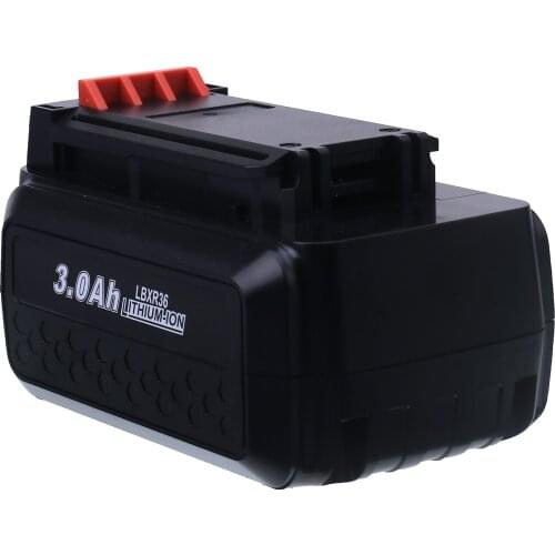 3.0Ah 36V/40V LBX36 Rechargeable Battery For Black&Decker LBXR36 BXR36 LST136 LST420 LST220 LST300 MTC220 MST1024