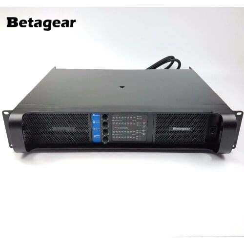 Betagear Lab BT10000q Audio amplifier Line Array AMPS Subwoofer Power Amplifier 10000q gruppen Professional amplifier 2500W*4