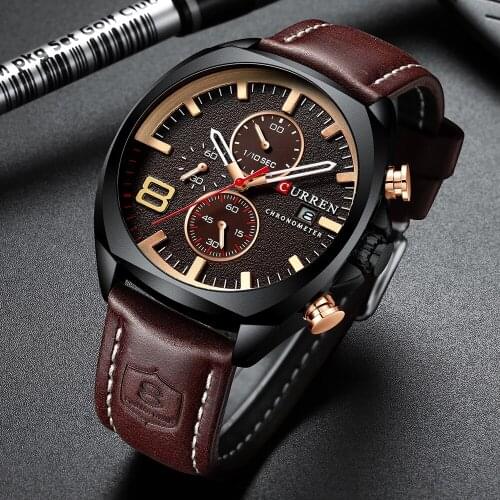 NEW Men Watches Top Brand Luxury CURREN Military Analog Quartz Watch Mens Sport Wristwatch Relogio Masculino Waterproof 8324