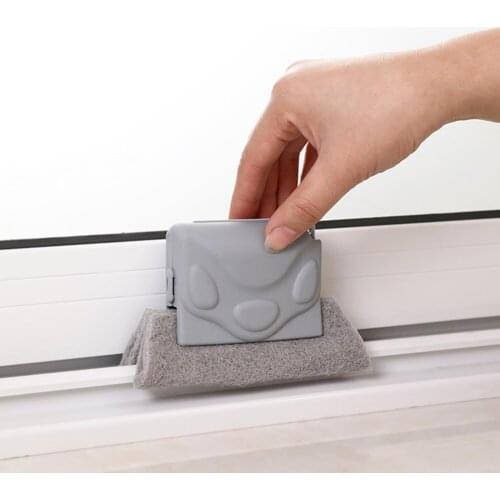 Window Gap Groove Cleaning Cloth Corners Scouring Brush Windows Slot Cleaner Groove Brush Window Washing Brush Kitchen Supplies