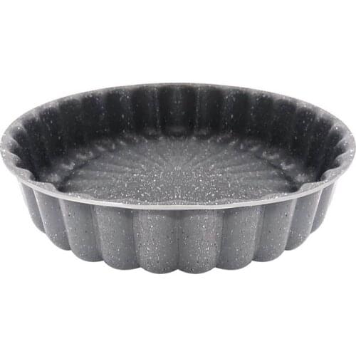 Charlotte Cake Pan, 4-Layer Non-Stick Coating, Cast Aluminium Charlotte Cake Mold Quick Release Bakeware