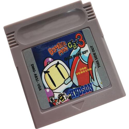 For Video Game Cartridge Console Card English Language Version BOMBER MANGB3