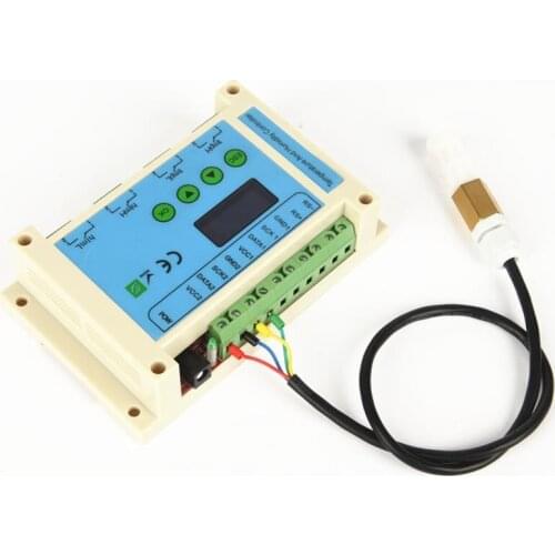 TH6 temperature and humidity controller Sensor Temperature and humidity detector RS485,4 way Switching quantity signal relay LCD