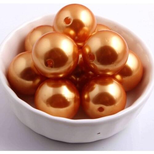 Kwoi vita New arrive 20mm Chunky Fashion A56 100pcs a lot , Loose Imitation Plastic Pearl for Chunky Beads Jewelry