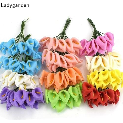 Искусственные каллы Ladygarden China At AliExpress