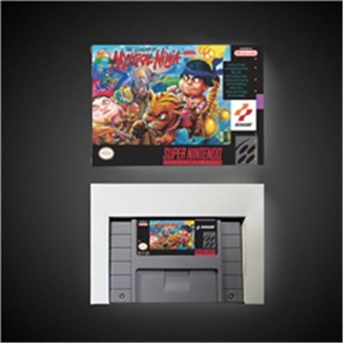 The Legend of the Mystical Ninja - Action Game Card US Version with Retail Box