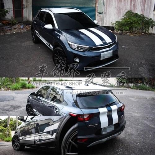 Car stickers FOR Kia stonic body exterior modification custom sports special decorative decal accessories