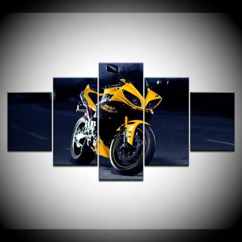 RAZR HD XT925 5 Piece HD Wallpapers Art Canvas Print modern Poster Modular art painting for Living Room Home Decor