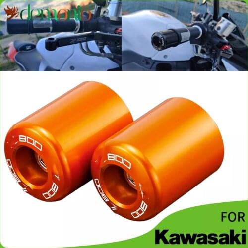 Z 800 Motorcycle Accessories Handlebar Grips Handle Bar Ends Cover For Kawasaki Z800 E version 2013 2014 2015 2016 2017 2018