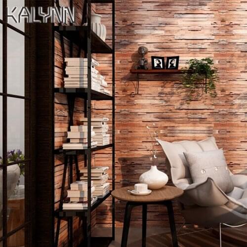 2020 Retro Wood Plank Self Adhesive Wallpaper Living Room Bedroom Wall Furniture Adorn Contact Paper 45cm*6m DIY Vinyl Stickers