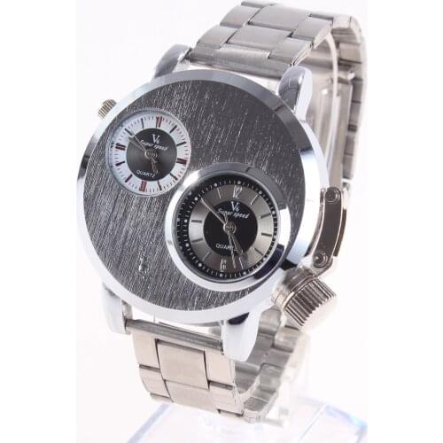 V6 (首饰) Mens Silver Watch