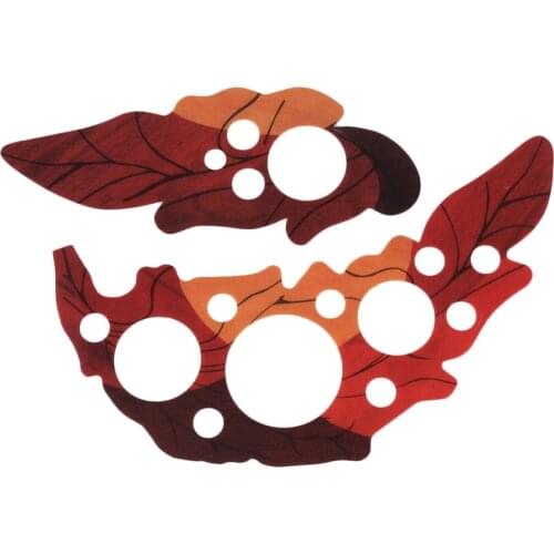 1 Pair Leaf Design Acoustic Guitar Pickguard /Grape Shape