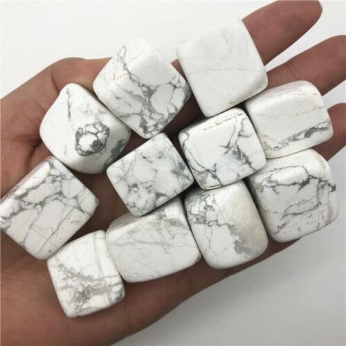 100g White Turquoise Gravel Bulk Turquoise White Crush Crystal Fish Tank 10-30mm Natural Quartz Crystals