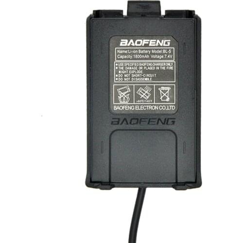 2pcs Baofeng Battery Eliminator Car Charger Portable Radio UV-5R UV-5RE UV-5RA Two Way Radio Walkie Talkie Accessories CB radio