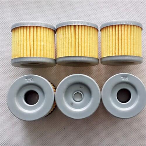 3PCS Motorcycle Accessories UA125 UZ125 UM125T-A HJ125T-18A Oil Filter Element Machine Filter