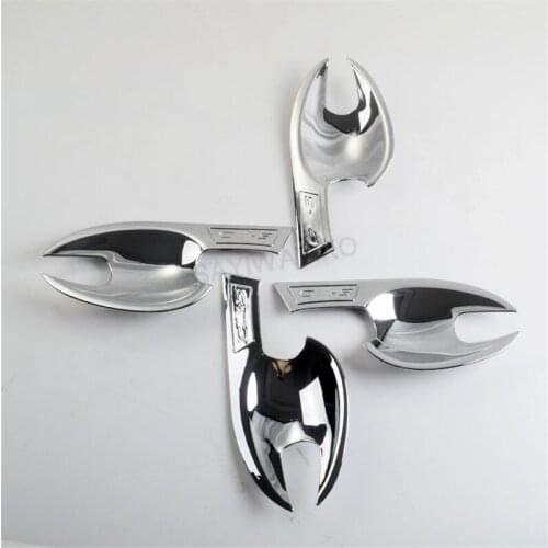 4pcs/set ABS Chrome Style Car External Door Bowl Protection Trim Sticker For MAZDA CX-5 CX5 2017 2018 2019