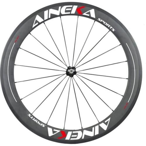 Ainekasports ASWNB60C/T basic 23mm/25mm wide full carbon wheels 60mm clincher/ 60mm tubular carbon wheelset