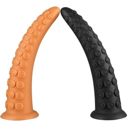 New Octopus Tail Anal Plug 3D Ring Pattern Soft Liquid Silicone Female Butt Plug Vaginal Masturbation Man Gay Prostate Massage