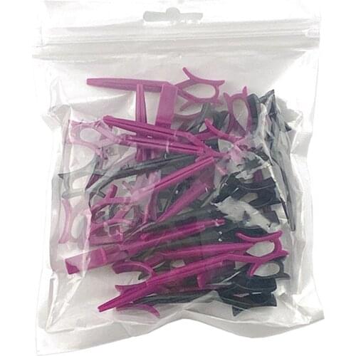 40 Pcs Dividing Cross-positioning Perm Clip, Clamp Hair Styling Clip, Rustproof Curl Clip, Sectioning Clip