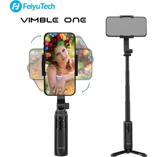 FeiyuTech Vimble One Handheld Gimbal Smartphone Stabilizer Bluetooth Gimbal Extendable Pole Tripod for iPhone Samsung Huawei