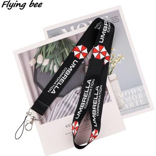 Flyingbee Science Fiction Movie Umbrella Lanyard Badge ID Lanyards Mobile Phone Rope Key Lanyard Neck Straps Accessories X1750