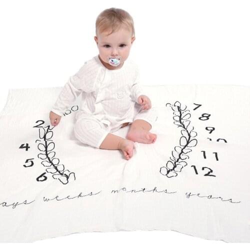 Ins Hot Baby Blanket For Newborns Photography props Toddler Swaddle Infant Cotton Blankets Boy Girl Cobertor Infantil Mantas