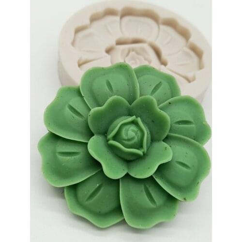 Minsunbak New Silicone Mold Flower Fondant Mold DIY Chocolate Cake Decorating Tool