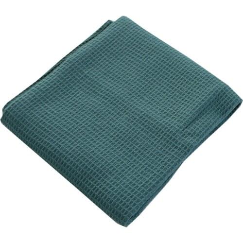 Set of 6 Waffle Weave Cotton Cloth Napkins Towel Kitchen Dish Cleaning for Wedding Restaurant Japanese Style Dinner Hotel