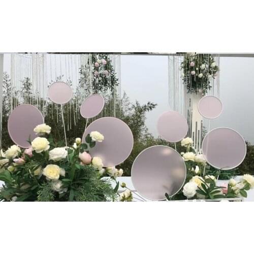 New tieyi ginkgo leaf road leading wedding props display stage background window decoration runway road leading flowers