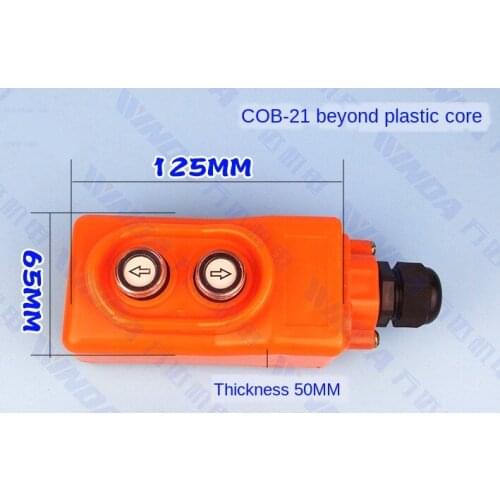 Cob-21 crane direct control switch 380V voltage up and down button control electric hoist cop-21 single phase