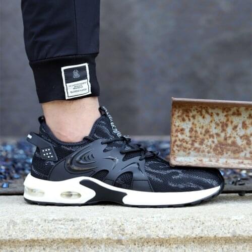 Work Sneakers Safety Indestructible Shoes Steel Toe Work Safety Boot Anti-puncture Safety Shoes Work Boots Men Shoes Footwear