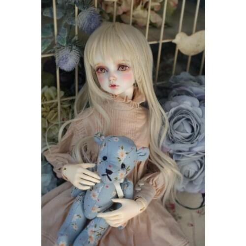 1/3 scale nude BJD doll pretty girl BJD/SD Resin figure doll DIY Model Toy gift.Not included Clothes,shoes,wig A0378Bambi