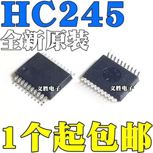 SN74HC245DB SN74HC245DBR 74HC245DB SSOP20 HC245 Transceiver chip, encapsulation SSOP - 20, logic IC, integrated chip