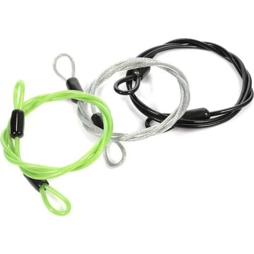 2m Bicycle Lock Wire Cycling Strong Steel Cable Lock Mtb Road Bike Lock Rope Anti-theft Security Safety Bicycle Accessory