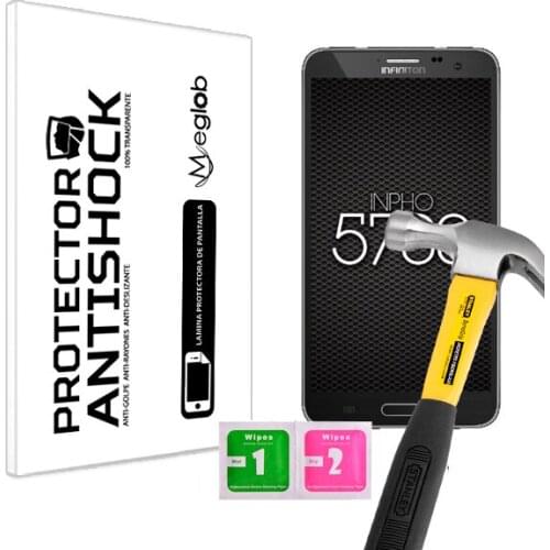 Protector de Pantalla Anti-Shock Anti-Golpe Anti-arañazos Compatible con Infiniton Inpho 5700