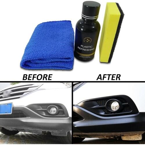 2020 30ml Car Plastic Parts Retreading Agent Instrument Panel Agent Automotive Interior Plastic Part Retreading Cleaning Agent