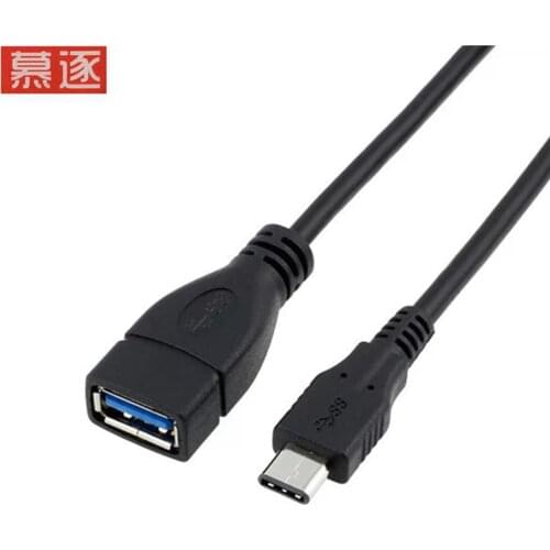 Typ-C auf USB typ-C zu typ-C verlängerung linie hohe geschwindigkeit übertragung OTG daten linie adapter 0,2 m