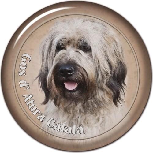 B0878# 13CM/17CM Self-Adhesive Decal Gos D Atura Catala Dog V1 Car Sticker Decors on Bumper Rear Window Laptop