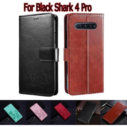 Case For Black Shark 4 Pro Cover Phone Protective Shell Funda For Black Shark4 Por Case Flip Wallet Leather Book Etui Hoesje Bag