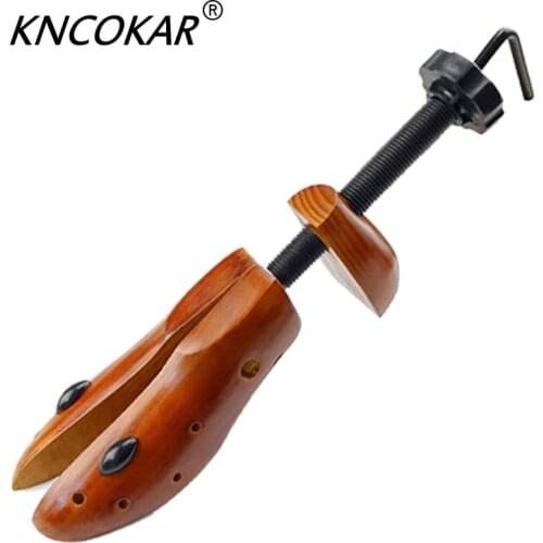 KNCOKAR Shoe Tree Wooden For Men and Women Shoes Expander shoes Width and height Adjustable Shoe Stretcher Shaper Rack