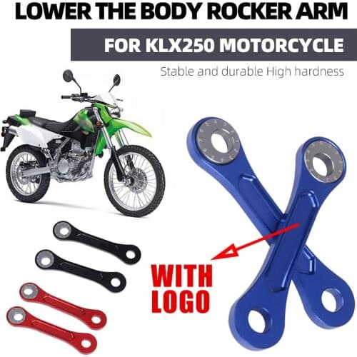 For KAWASAKI D-TRACKER X KLX250 SR ES KLX 250Motorcycle Rear Cushion Connecting Plate Drop Lowering Link Adjustable Accessories