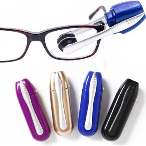 Mini Two-side Multifunction Glasses Cleaner Brush Sunglass Eyewear Clean Brush Maintenance Professional Clean Glasses tool