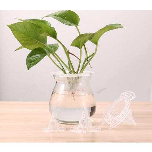Gardening Plant Pot Water Leakage Tools Cone Shape Plastic Filter Nursery Pot Filter Basket Hollow Net Drain Basket for Planting