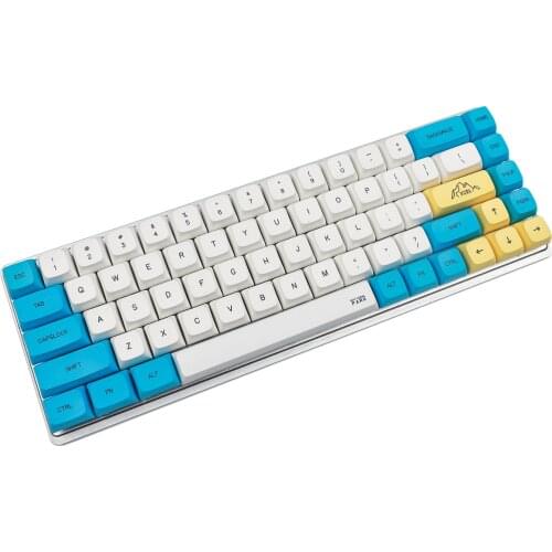 Nationl Park 132 Keys Dye Sub ZDA PBT Keycap Similar To XDA For Cherry MX Keyboard 104 87 61 Melody96 KBD75 ID80 GK64 Tada68